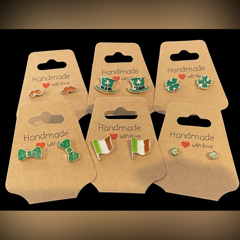 St. Patrick’s Day Earrings-Bundle-6 Pairs